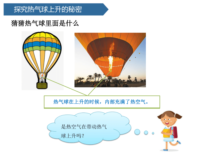 青岛版（六三制2017秋）科学 四年级上册 2.9 热气球上升的秘密 课件（共11张PPT ）