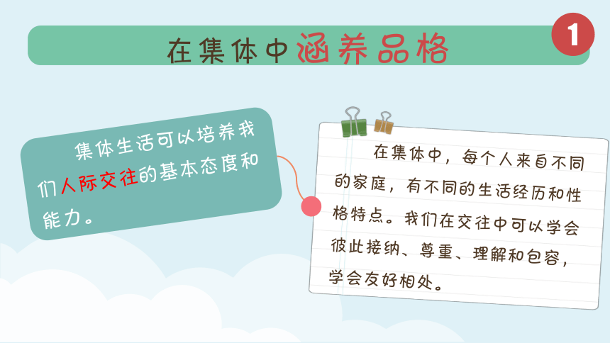 6.2集体生活成就我课件(共30张PPT)-2023-2024学年统编版道德与法治七年级下册