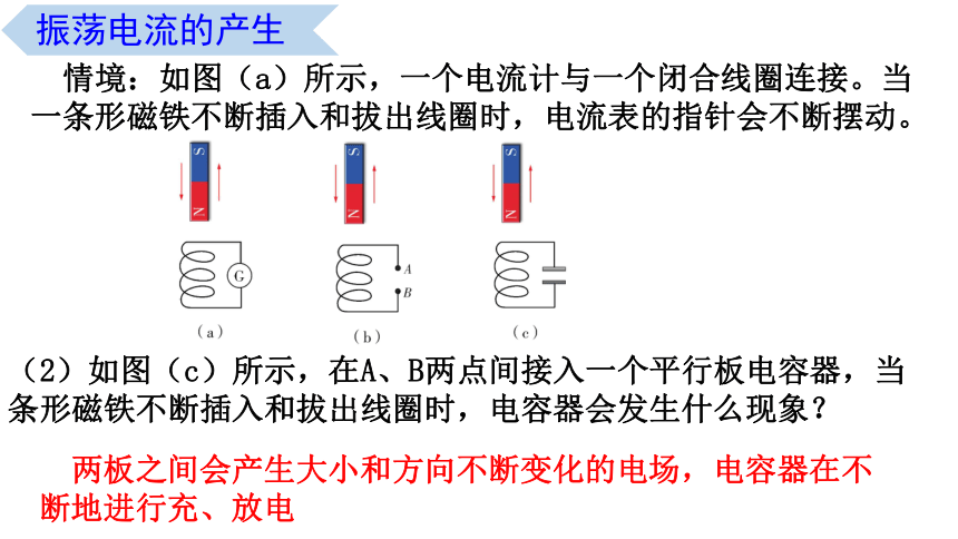 4.1 电磁振荡（课件） 高二物理 (共22张PPT)（粤教版2019选择性必修第二册）