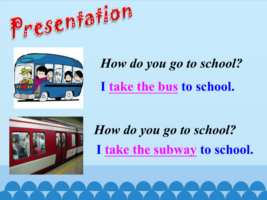 Unit 5 How do you go to school? Lesson 18  period 2 课件（共17张PPT）