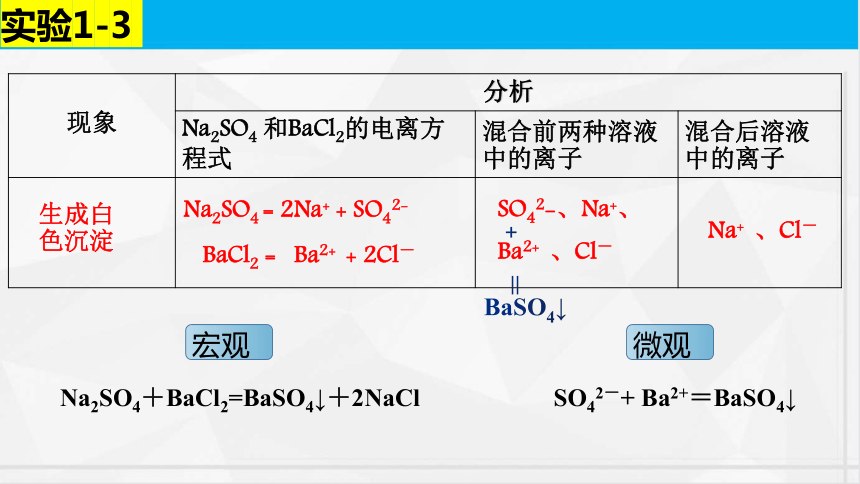 1.2.2离子反应  课件(共23张PPT)-高一化学课件（人教版2019必修第一册）