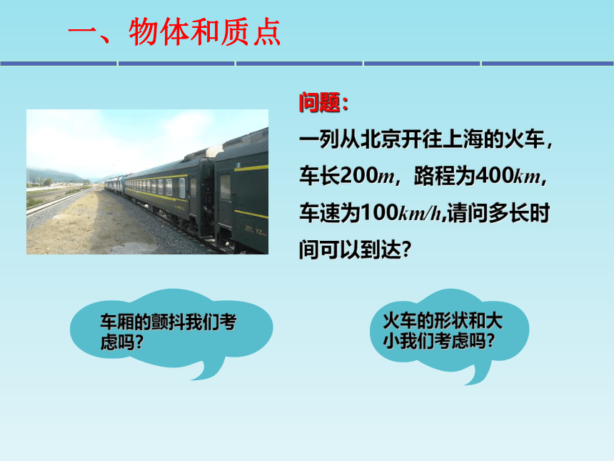 1.质点、参考系 课件（23张PPT）