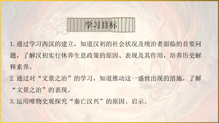 第11课 西汉建立和“文景之治” 课件  2023-2024学年七年级历史上册同步教学课件（部编版）