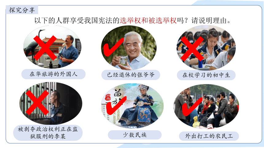 2023~2024学年道德与法治统编版八年级下册课件 3.1公民基本权利（36张ppt）