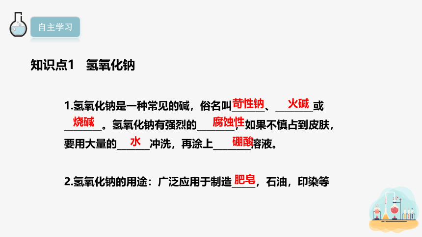 10.1 常见的酸和碱 第3课时 课件(共26张PPT内嵌视频) 2023-2024学年人教版化学九年级下册