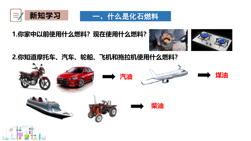 5.4 古生物的“遗产”——化石燃料 课件 2023-2024学年初中化学科粤版九年级上册(共24张PPT)