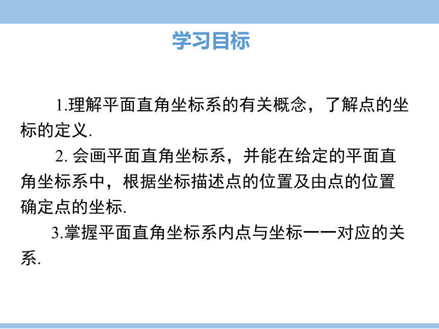 初中数学人教七下7.1.2 平面直角坐标系 第一课时 课件(共19张PPT)