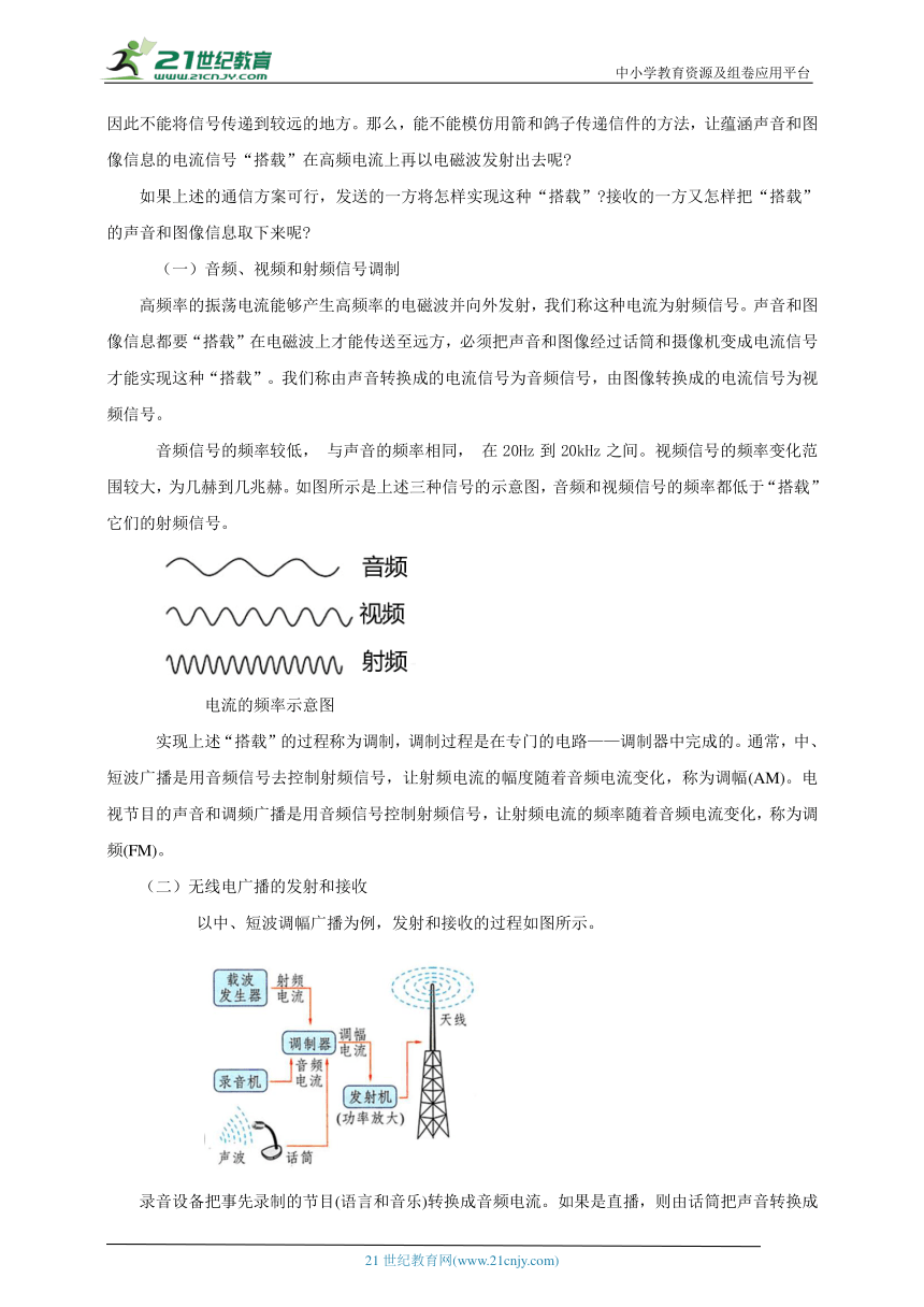 15.2 广播和电视 教案【核心素养目标】（2022新课标）