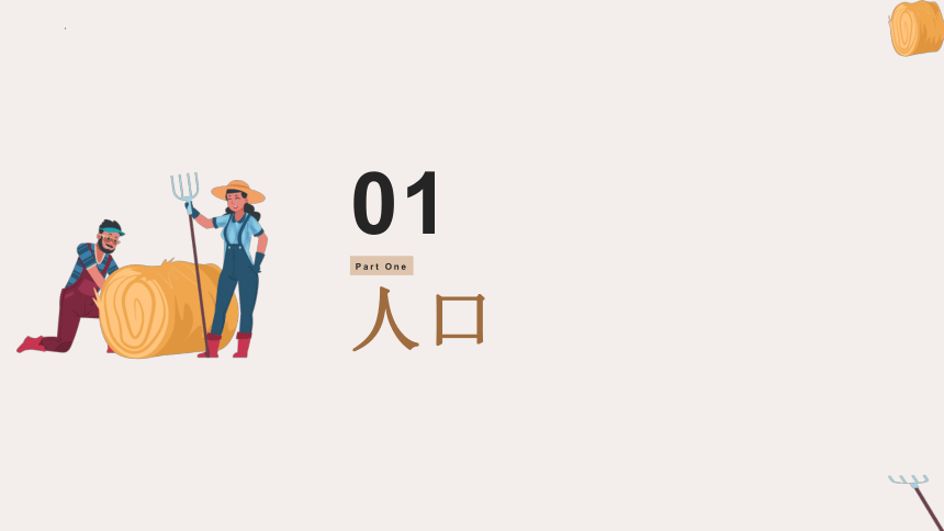 4.1 人口与人种 复习课件(共22张PPT) 2023-2024学年七年级地理上学期人教版