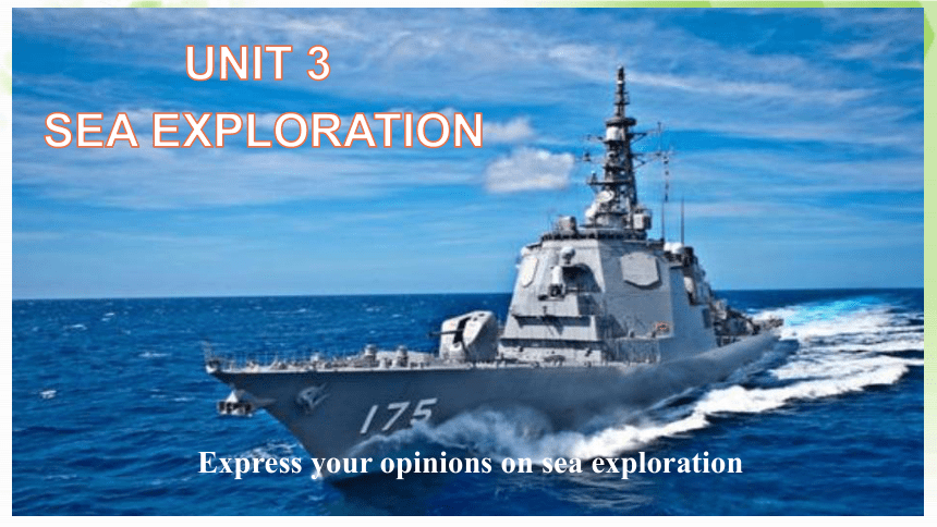 人教版（2019）选择性必修第四册Unit 3 Sea Exploration Using language 写作课件 (共30张PPT，内嵌音频)