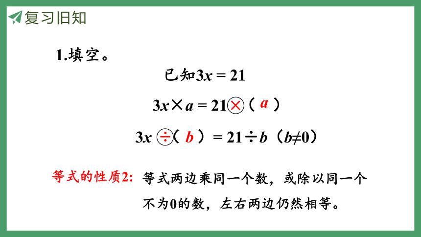 新人教版数学五年级上册5.2.5 解方程 课件（28张PPT)