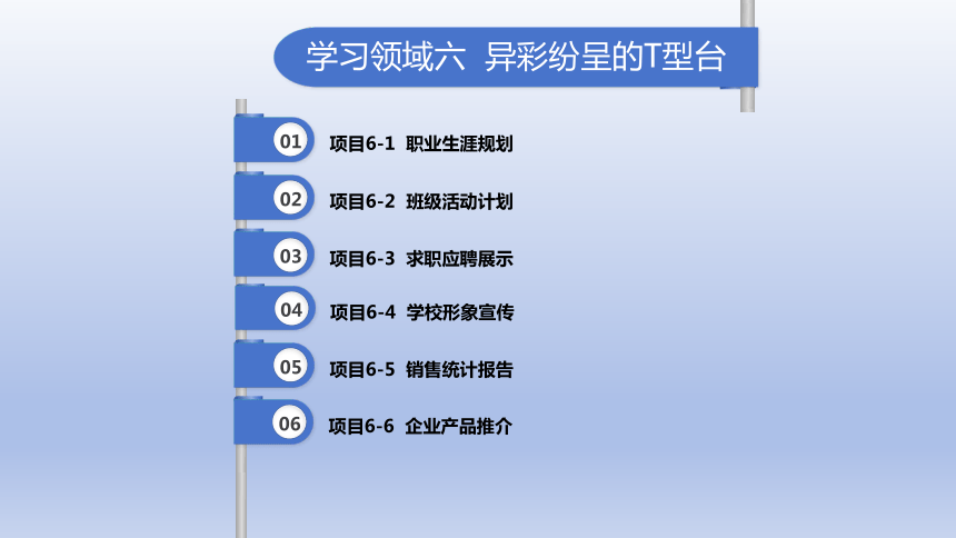 项目6-1  职业生涯规划    课件(共15张PPT)-中职《计算机应用基础》同步教学（江苏教育出版社）