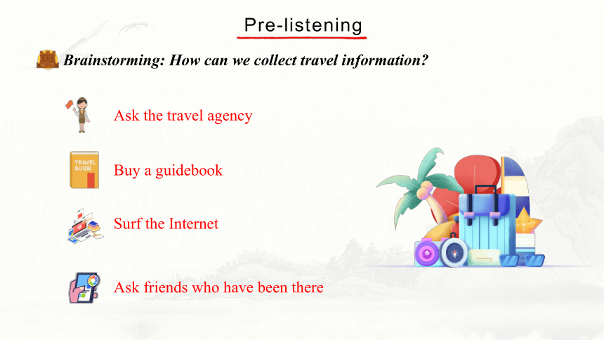 人教版（2019）必修 第一册Unit 2 Travelling around Listening and Speaking课件（27张ppt）