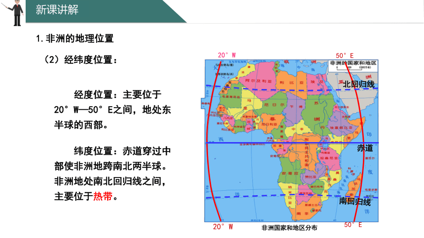 6.2 非洲 第1课时 课件(共29张PPT) 七年级地理下学期湘教版