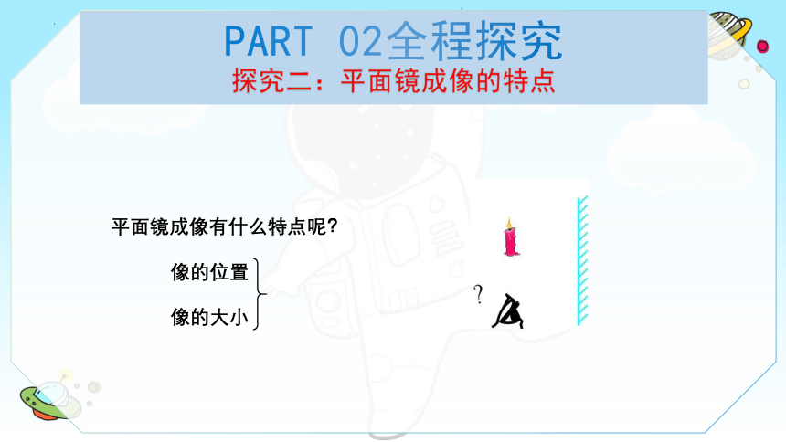 5.3学生实验：探究——平面镜成像的特点 课件(共25张PPT) 北师大版物理八年级上册