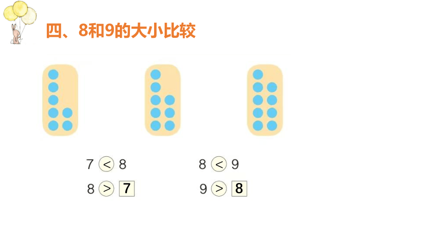 8、9的认识（课件）-一年级上册数学人教版(共15张PPT)