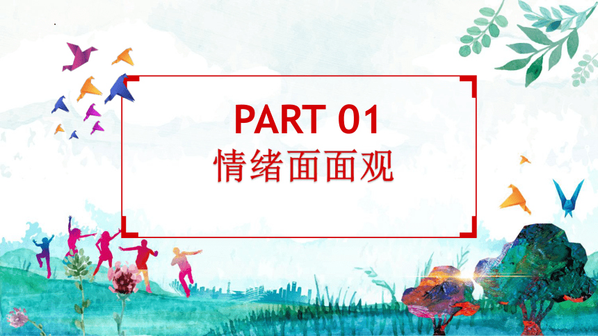 【核心素养目标】4.1青春的情绪  课件(共23张PPT) 统编版道德与法治七年级下册