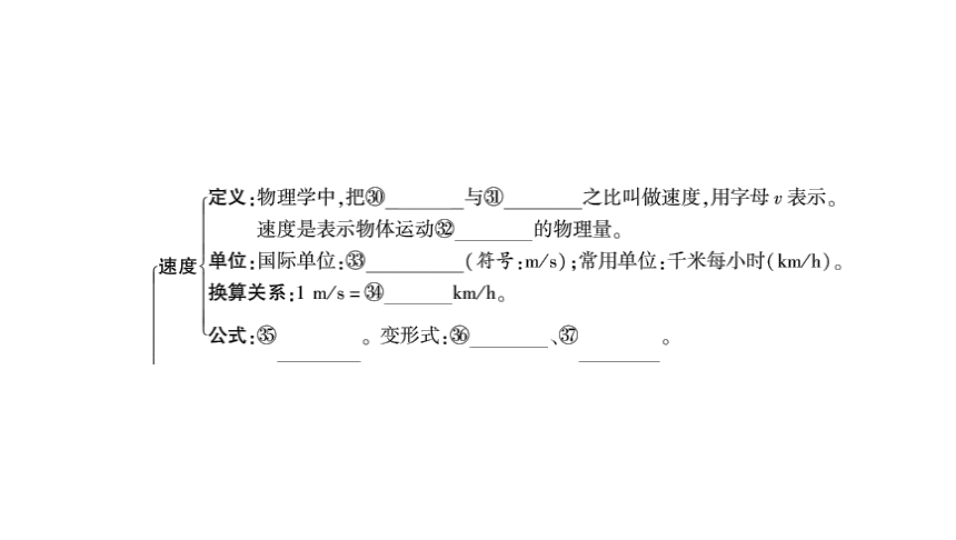 2024河南中考物理一轮复习考点精讲精练第12讲 机械运动课件（38张PPT)