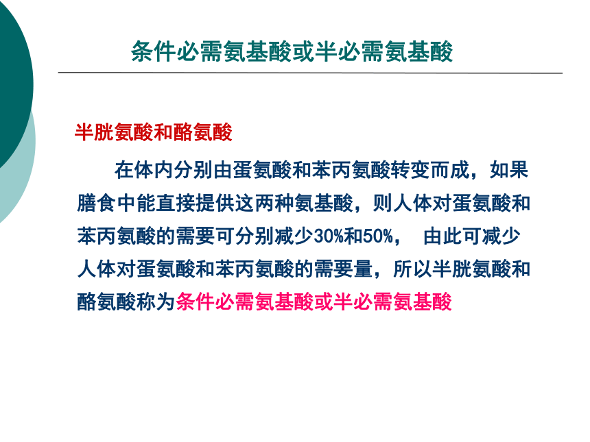 1营养学基础-4蛋白质 课件(共46张PPT)- 《营养与食品卫生学》同步教学（人卫版·第7版）