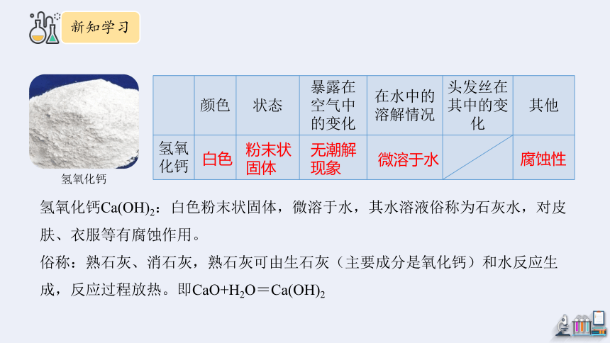 7.2 碱及其性质  课件(共21张PPT　内嵌视频) 2023-2024学年鲁教版化学九年级下册