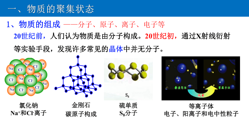 3.1物质的聚集状态与晶体的常识  课件(共47张PPT)   2023-2024学年高二化学人教版（2019）选择性必修2