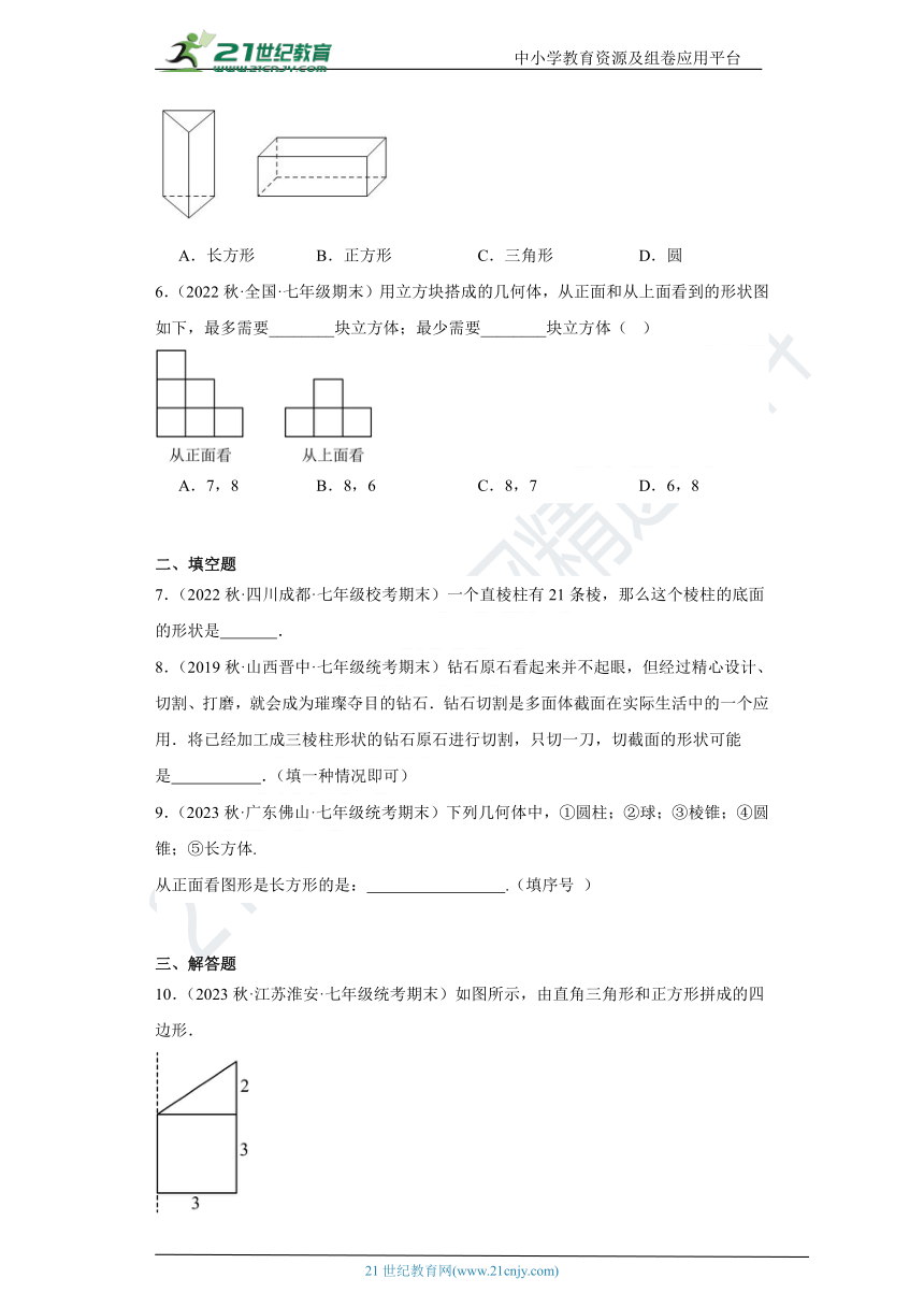 第一章 丰富的图形世界单元练习（含解析）