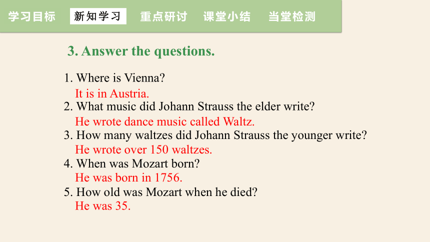 Module 12 Unit 2 Vienna is the centre of European classical music.  课件(共26张PPT)