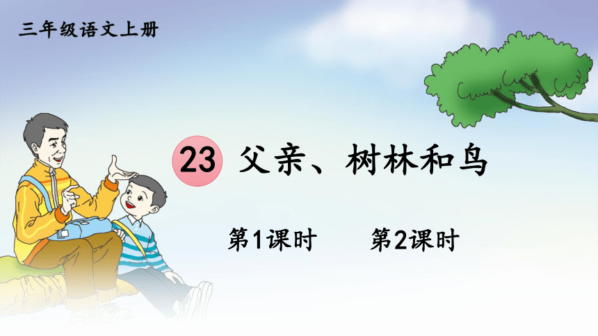 23.《父亲、树林和鸟》课件(共53张PPT)