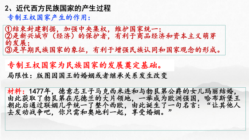 第12课 近代西方民族国家与国际法的发展 课件(共36张PPT) 2023-2024学年高二上学期历史统编版（2019）选择性必修1