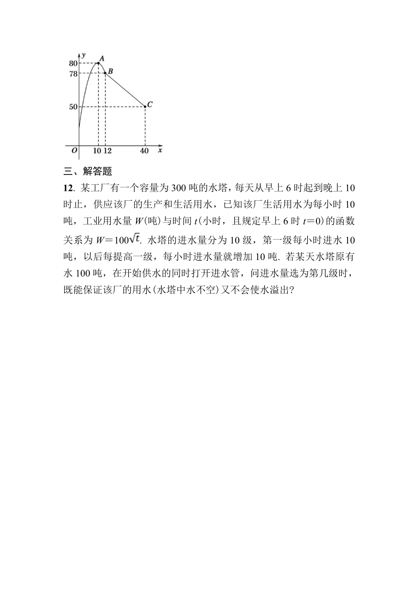 北师大高中数学选择性必修第一册第四章量课时作业32数学建模活动(三) （含解析）