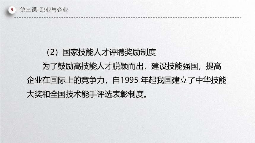 第三课 职业与企业 课件(共59张PPT）-中职《职业道德与职业指导》同步教学（劳动版）