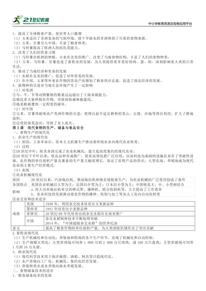 选择性必修二《经济与社会生活》全册知识点归纳