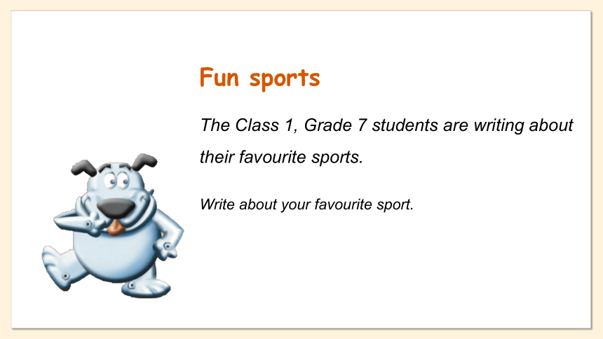 Unit 2 Let's play sports  Period 1 Comic strip & Welcome to the unit课件（19张PPT）
