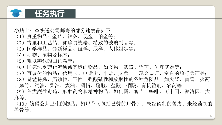 项目3 快递收件业务操作 课件(共52张PPT)-《快递实务》同步教学（电子工业版）