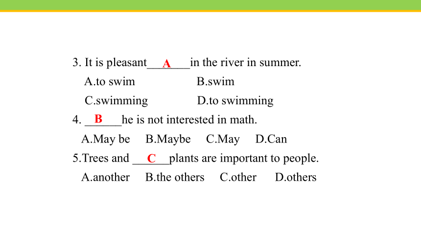 Unit 2 Lesson 8 Why Are Plants Important  课件 (共22张PPT)2023-2024学年冀教版英语八年级下册