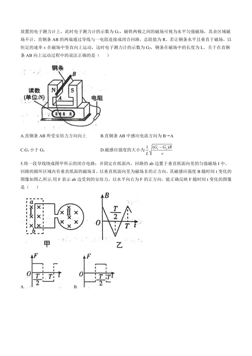 河北省定州名校2023-2024学年高二下学期3月月考试题 物理（含解析）