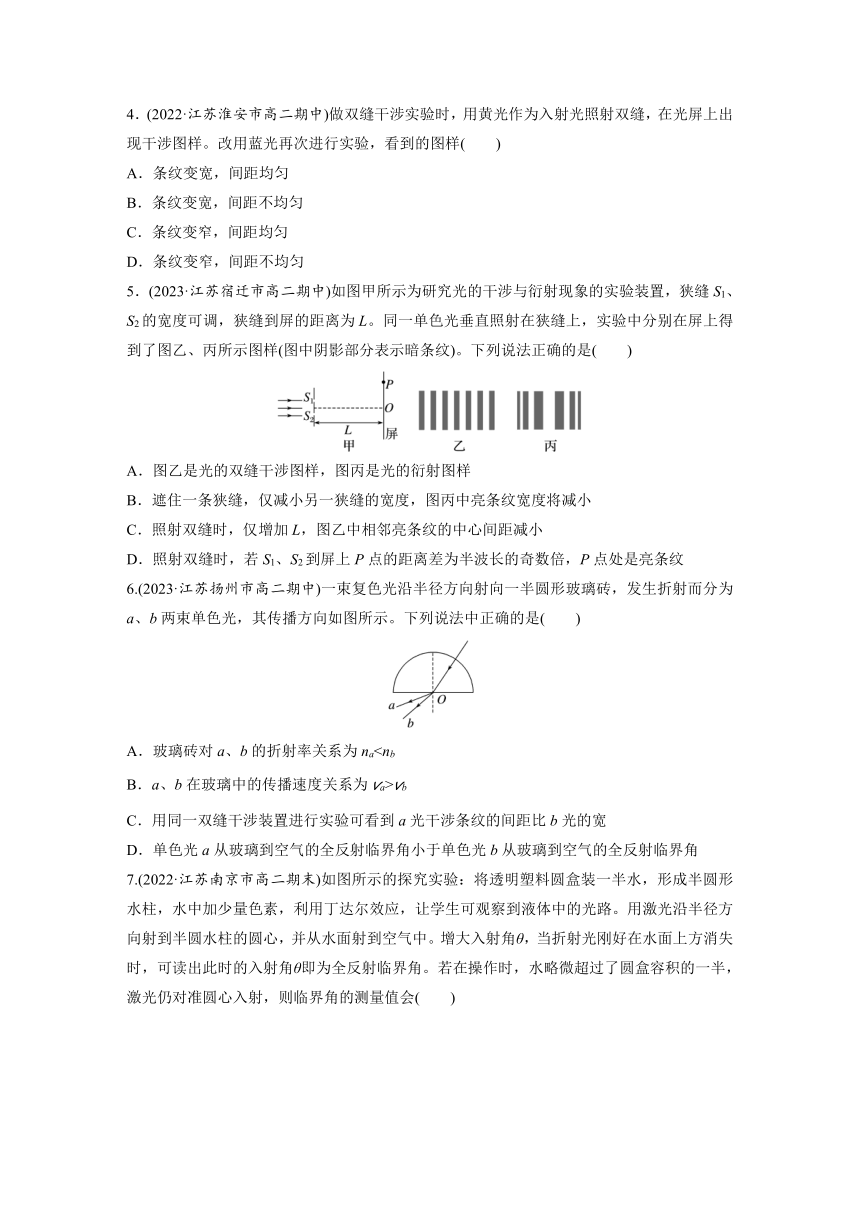 第四章　光   章末检测试卷(四)（原卷版+解析版）