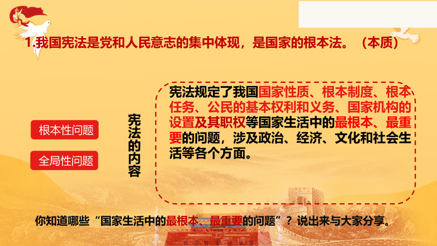 2.1 坚持依宪治国 课件(共21张PPT)-2023-2024学年统编版道德与法治八年级下册