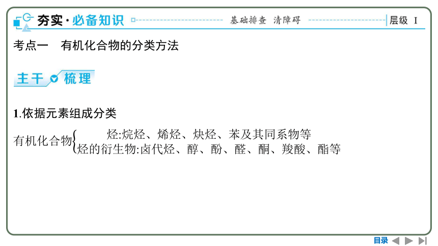 2024高考一轮复习  第九章  有机化学基础 第一节　有机化合物的结构特点与研究方法（103张PPT）