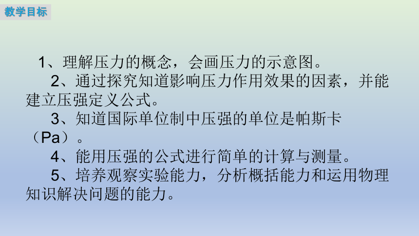 10.1 压强 课件(共12张PPT)2022-2023学年物理苏科版八年级下册