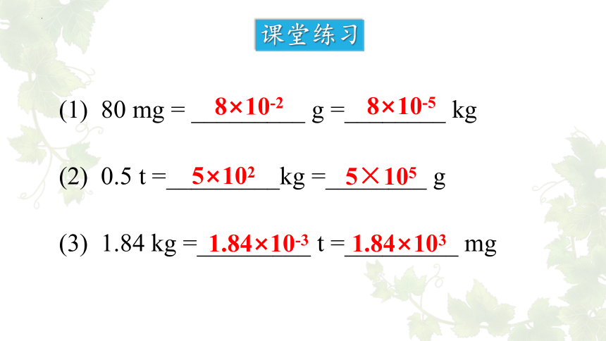 5.1+物体的质量 课件(共26张PPT) 沪粤版物理八年级上册