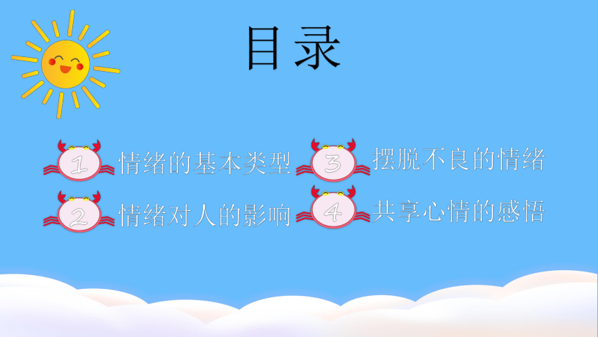 第九课：做情绪的主人-北师大版六年级上册心理健康同步课件