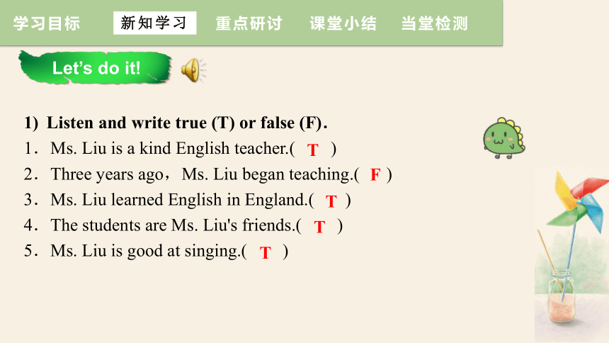 Unit 1 Lesson 5 Meet  Ms. Liu  课件(共19张PPT)