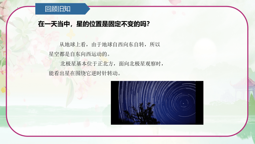 第3单元   秋冬星空 3.3 变化的星空 （课件）(共12张PPT)青岛版六年级科学上册