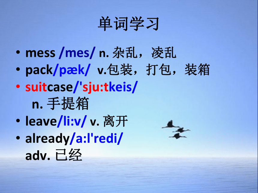 新概念英语第一册Lesson 83 Going on holiday  课件(共30张PPT)