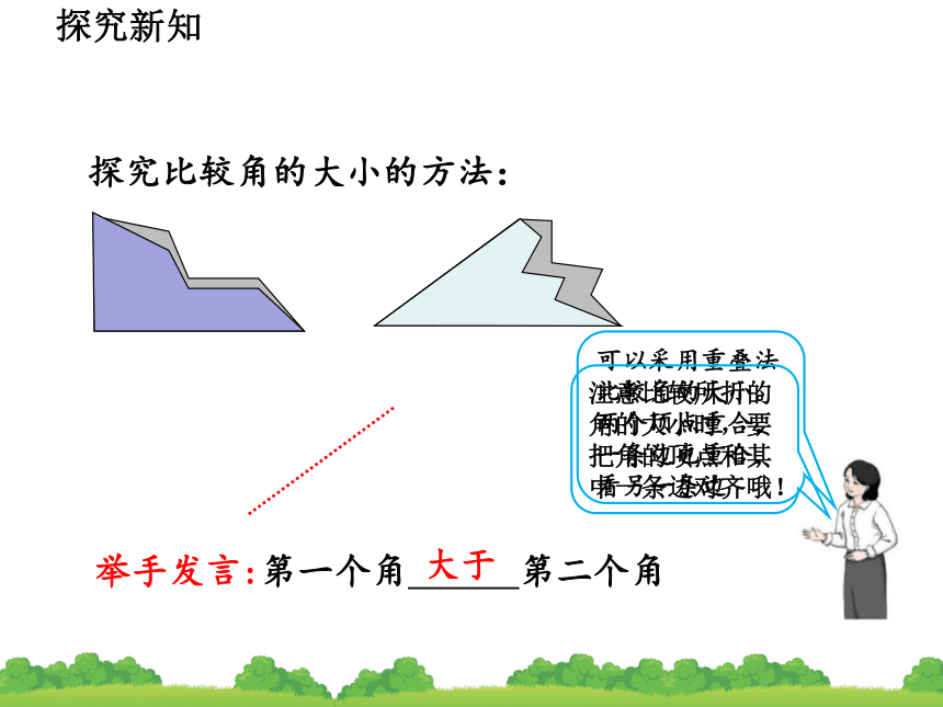 人教版二年级数学上册第三单元《角的初步认识》 认识角 课件（28张ppt）