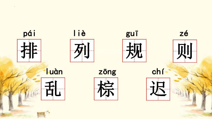 5 铺满金色巴掌的水泥道 课件(共29张PPT)