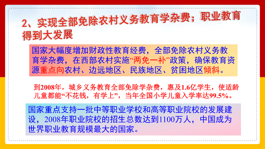 第29课 全面建设小康社会和坚持发展中国特色社会主义 课件-中职历史高教版（2023）中国历史