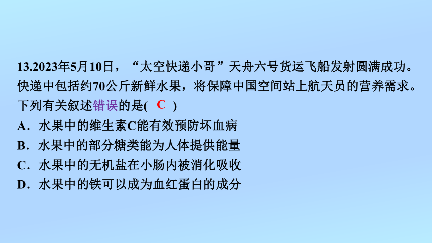 第四单元第8章、第9章综合检测课件(共37张PPT)2023—2024学年北师大版七年级生物下册