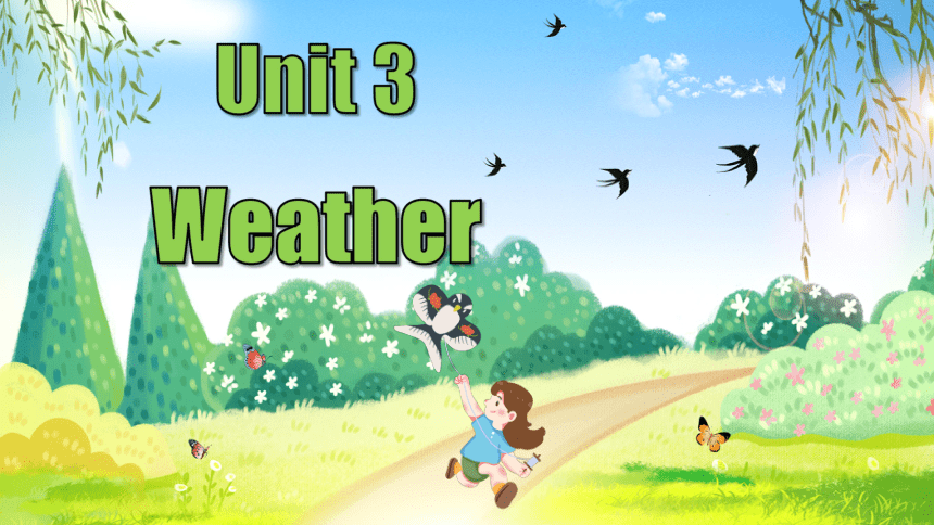 Unit 3 weather 单元复习(三)-语音+典型例题（共17张PPT）